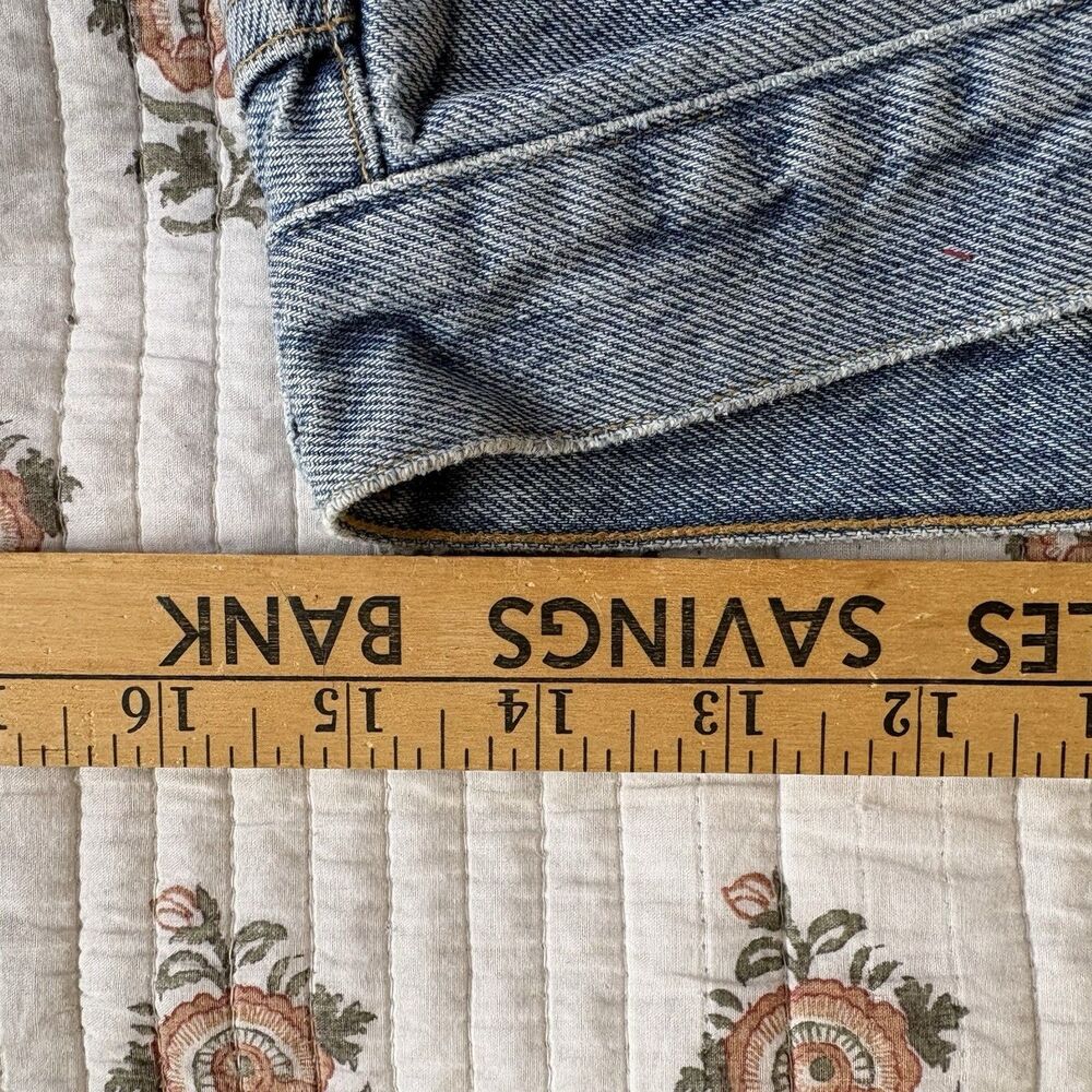 AGolde 90’s Mid Rise Loose Fit Jeans In Fall Out Sz 27 Button Fly - Picture 9 of 11